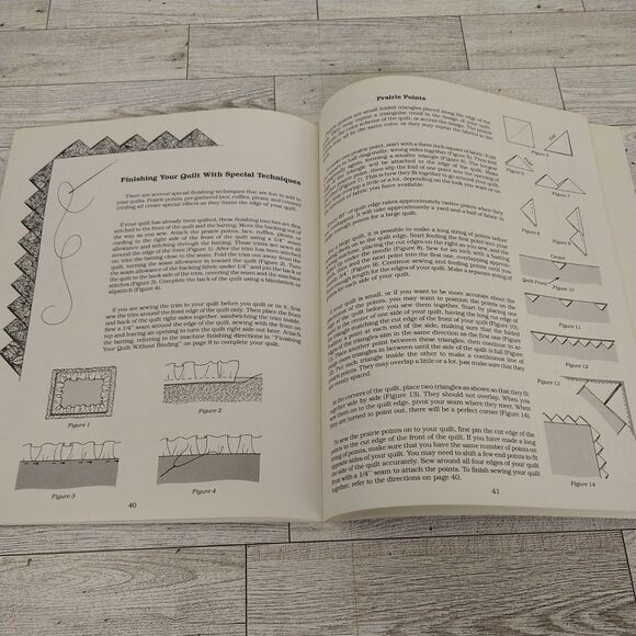 Vtg 1987 - Happy Endings Finishing The‎ Edges of Your Quilt - Patchwork Place - Picture 13 of 13